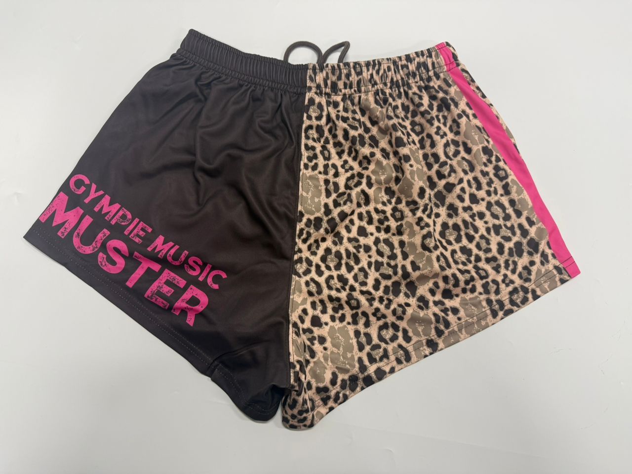 2026 Muster Footy Shorts - Leopard Print