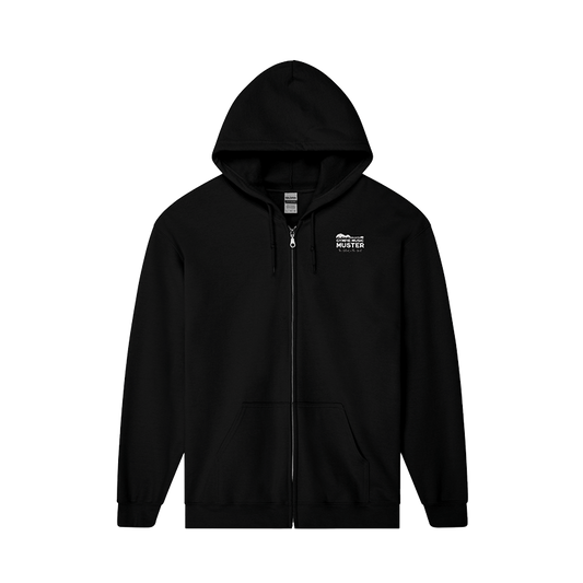 Muster Zip Up Hoodie