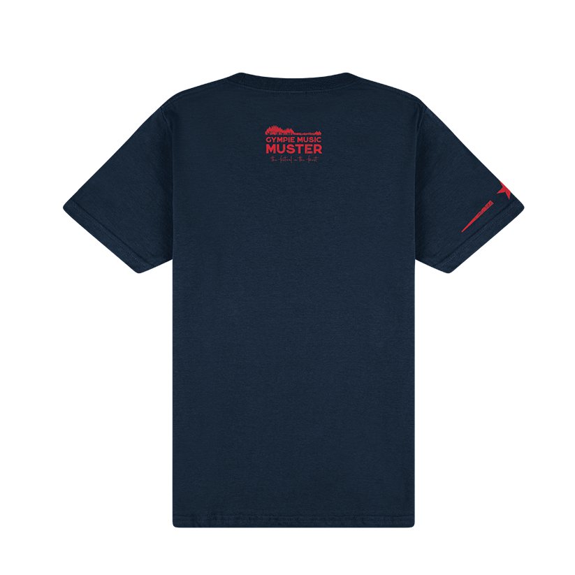 Muster College T-Shirt Navy