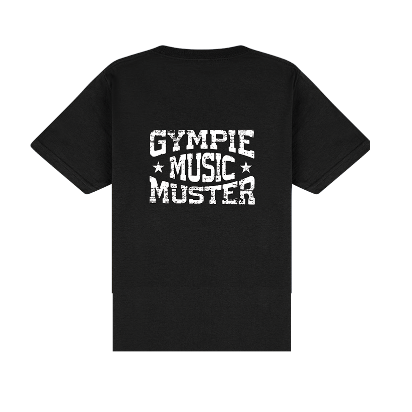 Muster T-Shirt Black
