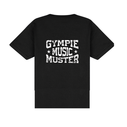 Muster T-Shirt Black