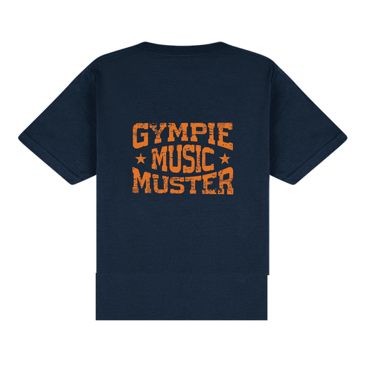 Muster T-Shirt Navy