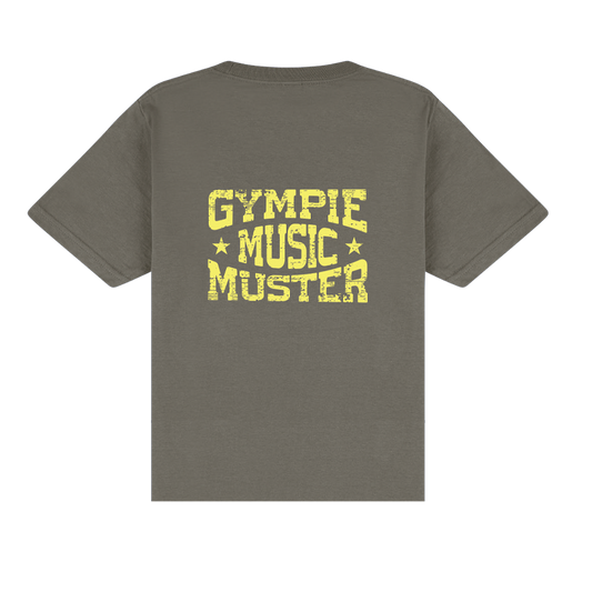 Muster T-Shirt Charcoal