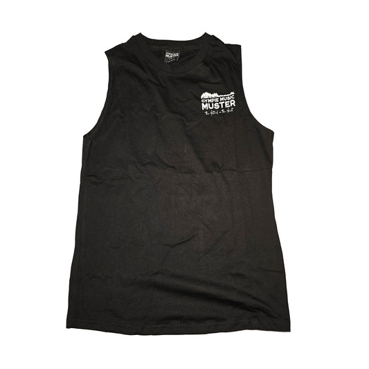 2026 Muster Mens Tank Black