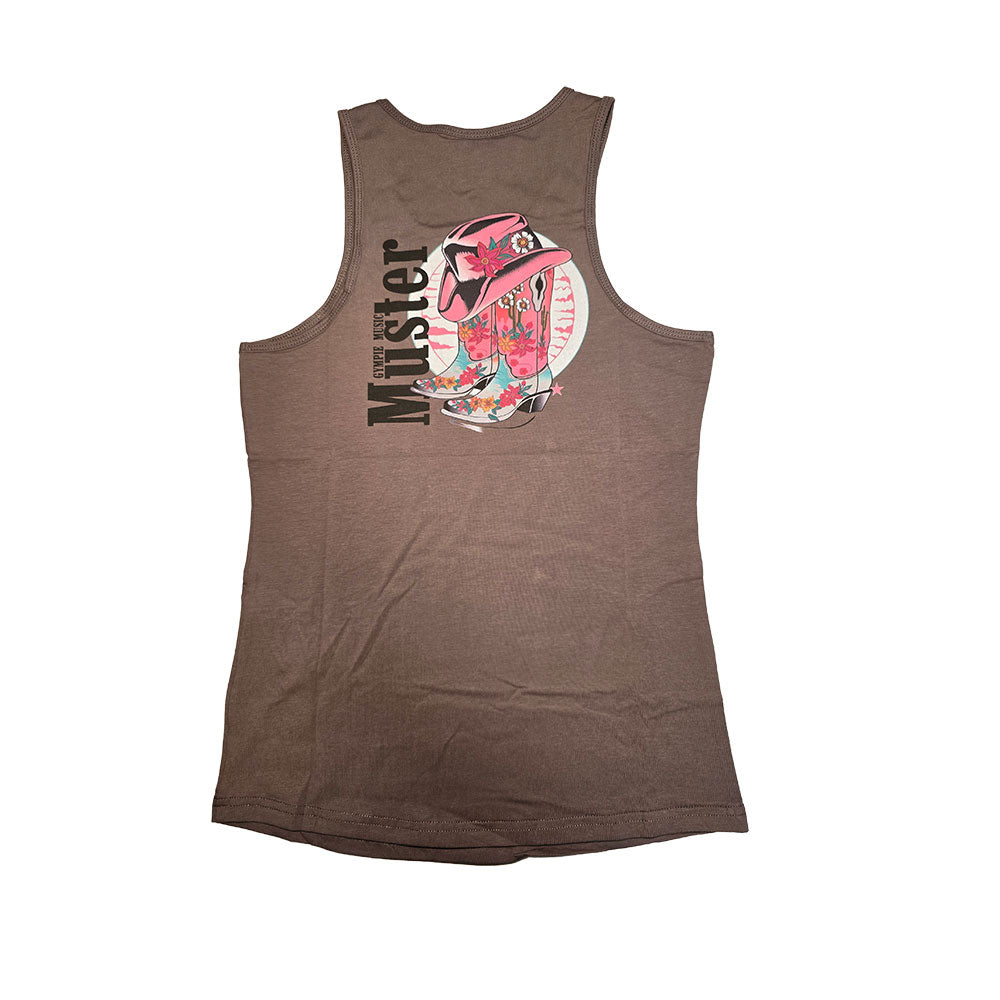 2026 Muster Womens Singlet Grey