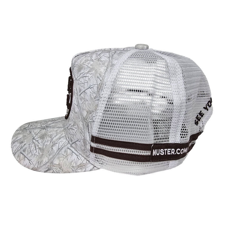 2026 Muster Hat - White Camo